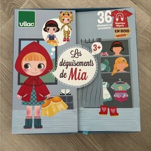 ⭐️2 for 20$⭐️ Wooden Magnetic Doll-Brand Vilac